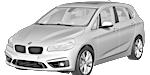 BMW F45 C2141 Fault Code